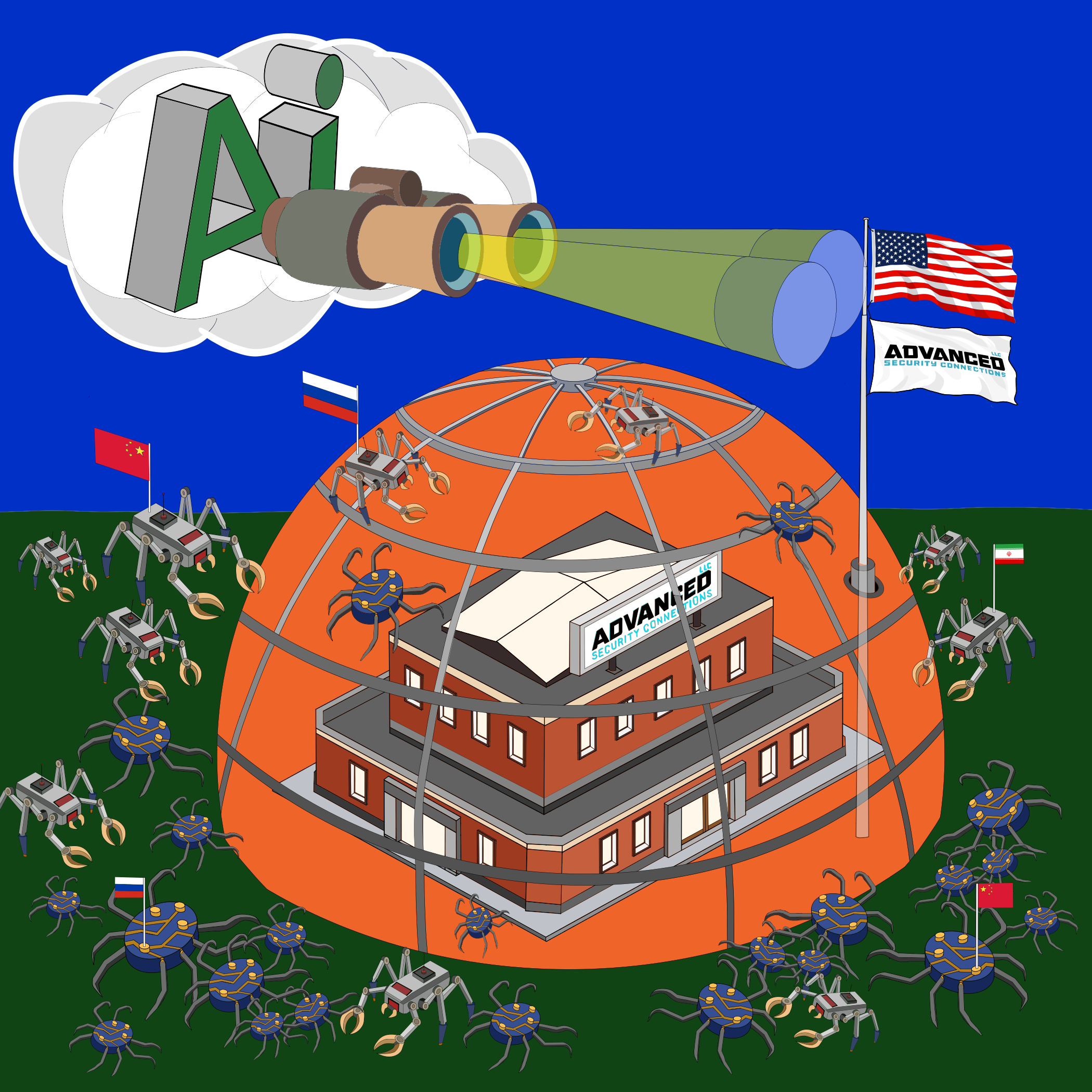 Domain Security Dome protecting against malicious bots